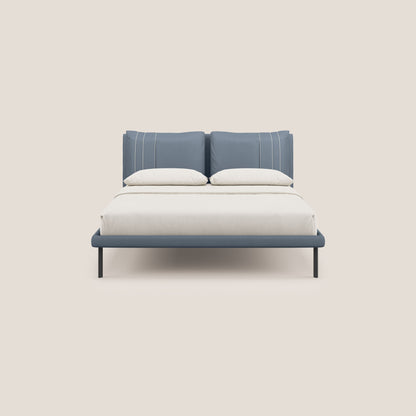 Giselle letto moderno con cuscini testata regolabile con tasche in microfibra impermeabile T11 carta da zucchero 