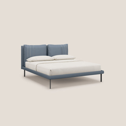 Giselle letto moderno con cuscini testata regolabile con tasche in microfibra impermeabile T11 carta da zucchero 