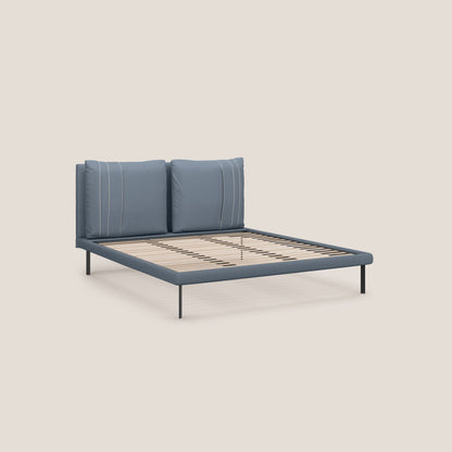 Giselle letto moderno con cuscini testata regolabile con tasche in microfibra impermeabile T11 carta da zucchero 