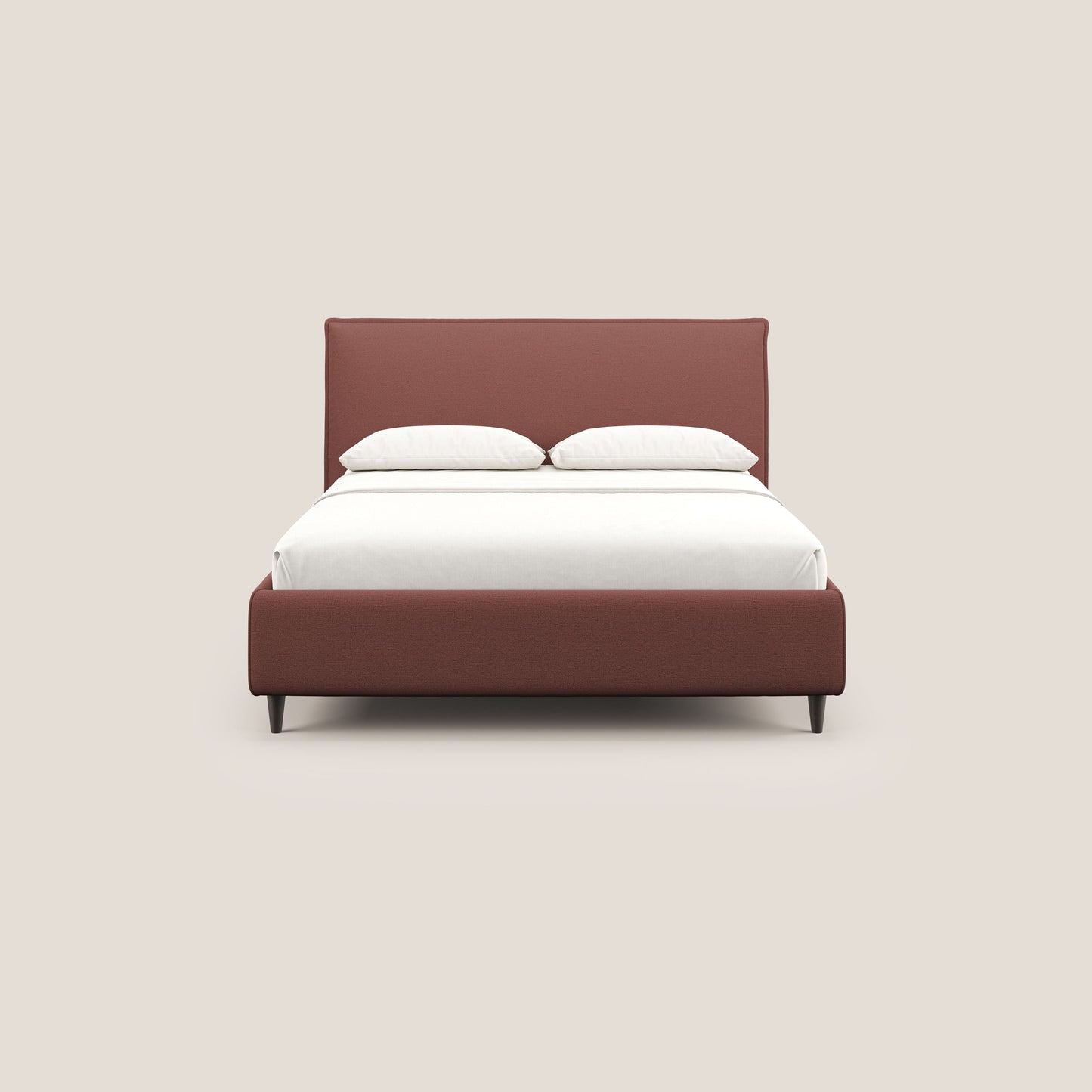 Hunter letto imbottito contenitore sfoderabile in tessuto impermeabile fiammato T19 salmone 