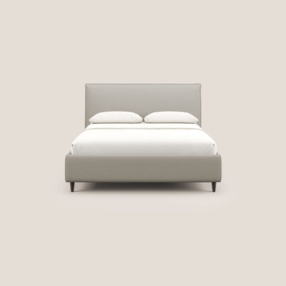 Hunter letto imbottito contenitore sfoderabile in tessuto impermeabile fiammato T19 panna 