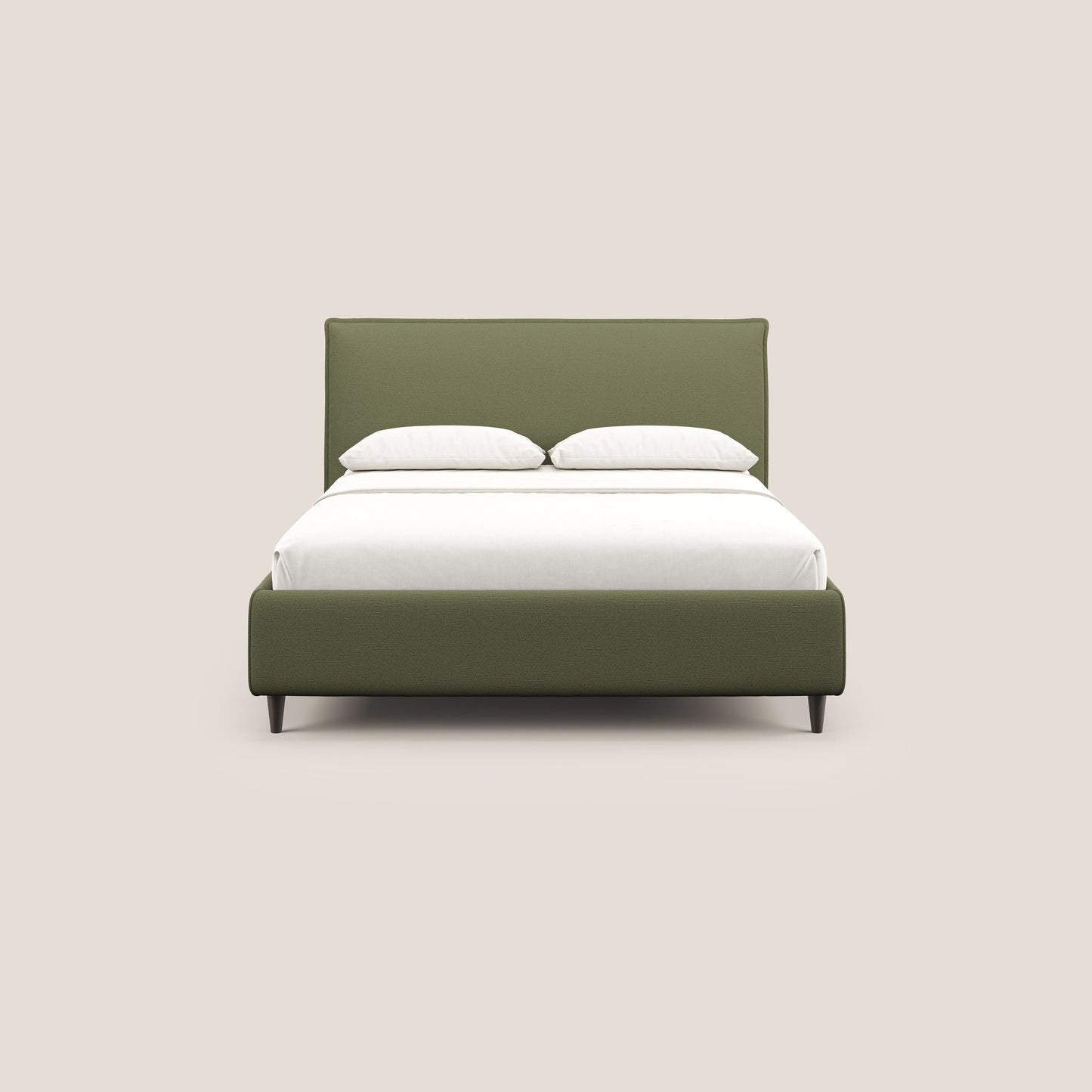 Hunter letto imbottito contenitore sfoderabile in tessuto impermeabile fiammato T19 verde 