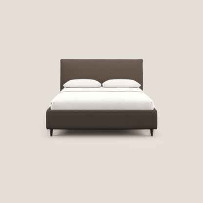 Hunter letto imbottito contenitore sfoderabile in tessuto impermeabile fiammato T19 marrone 