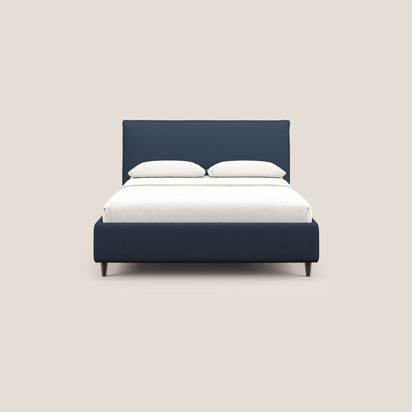 Hunter letto imbottito contenitore sfoderabile in tessuto impermeabile fiammato T19 blu 