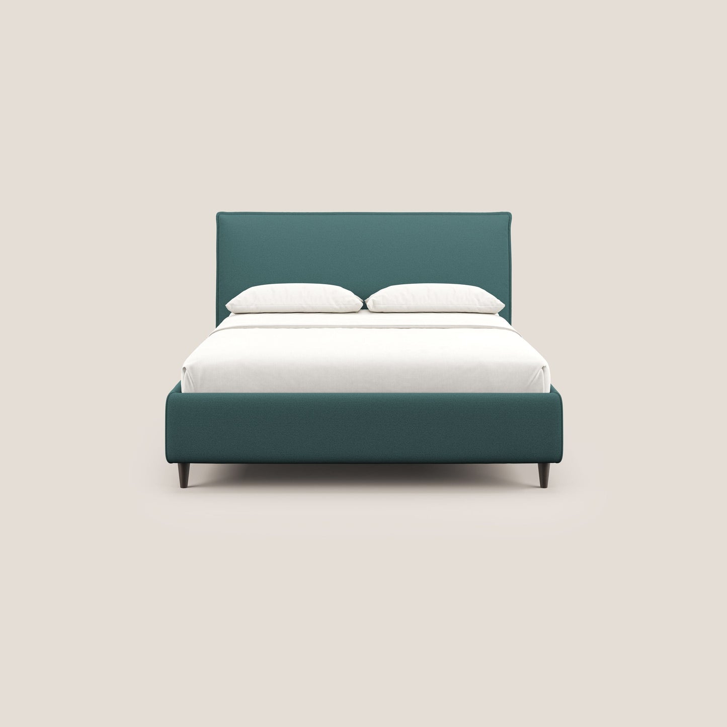 Hunter letto imbottito contenitore sfoderabile in tessuto impermeabile fiammato T19 petrolio 