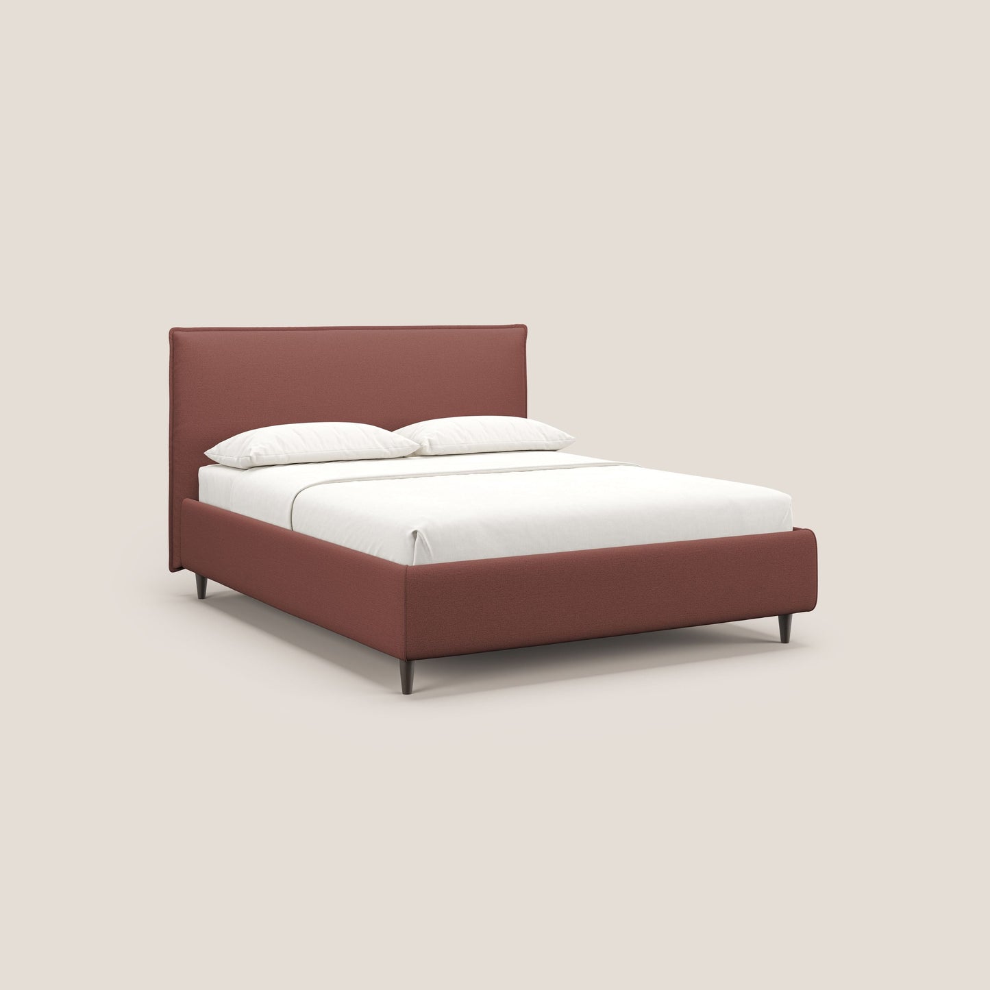 Hunter letto imbottito contenitore sfoderabile in tessuto impermeabile fiammato T19 salmone 