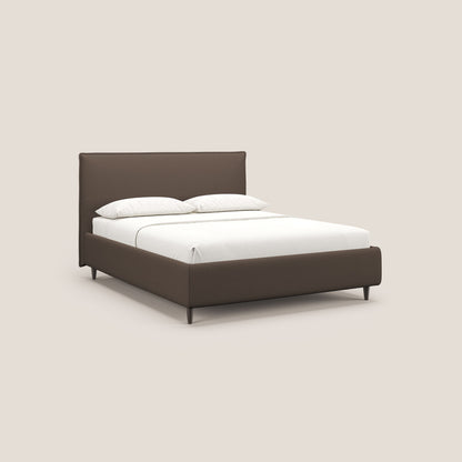 Hunter letto imbottito contenitore sfoderabile in tessuto impermeabile fiammato T19 marrone 