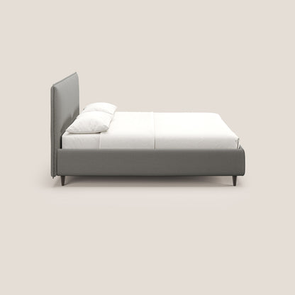 Hunter letto imbottito contenitore sfoderabile in tessuto impermeabile fiammato T19 beige 