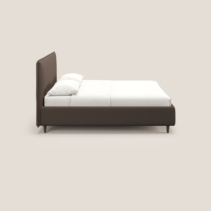 Hunter letto imbottito contenitore sfoderabile in tessuto impermeabile fiammato T19 marrone 