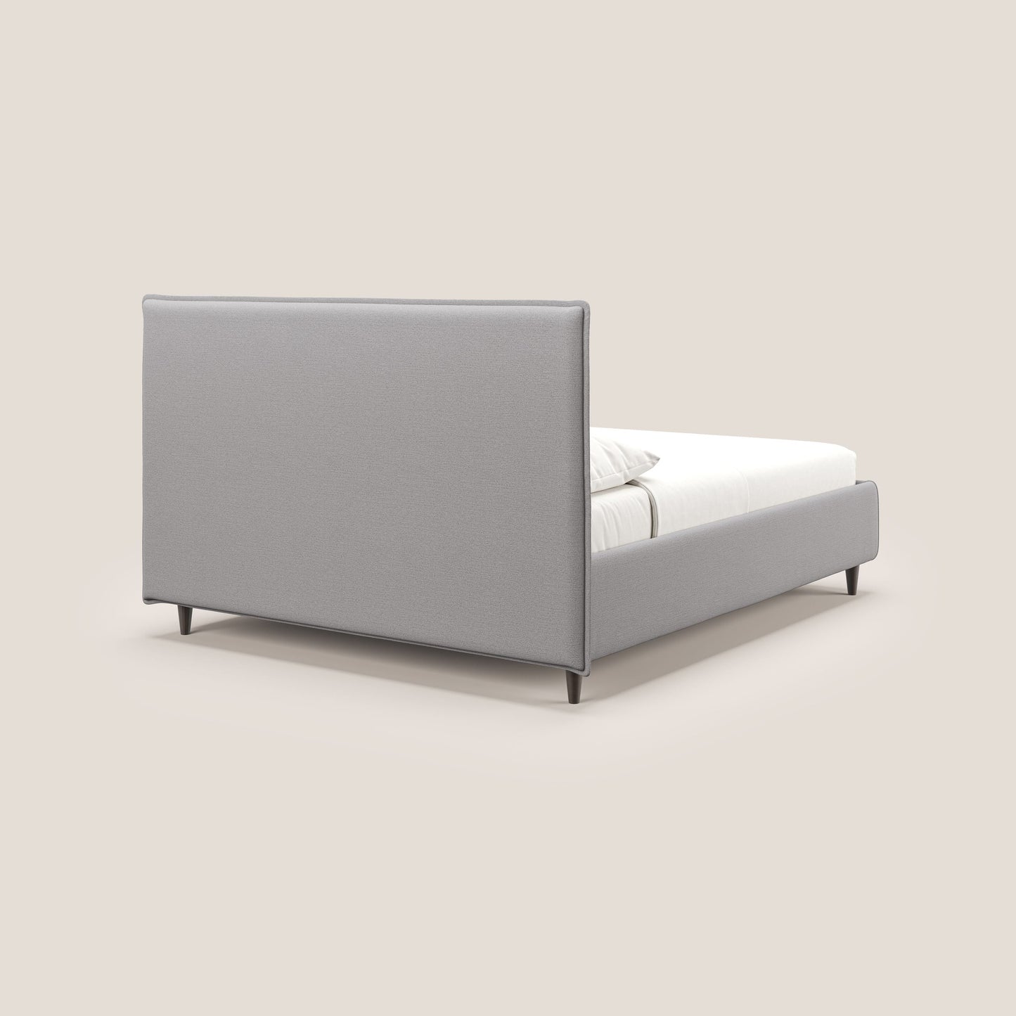 Hunter letto imbottito contenitore sfoderabile in tessuto impermeabile fiammato T19 grigio 