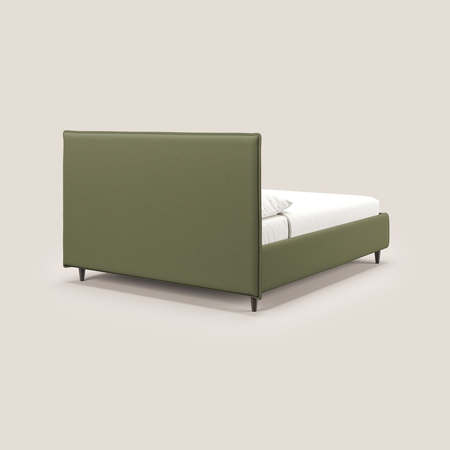 Hunter letto imbottito contenitore sfoderabile in tessuto impermeabile fiammato T19 verde 