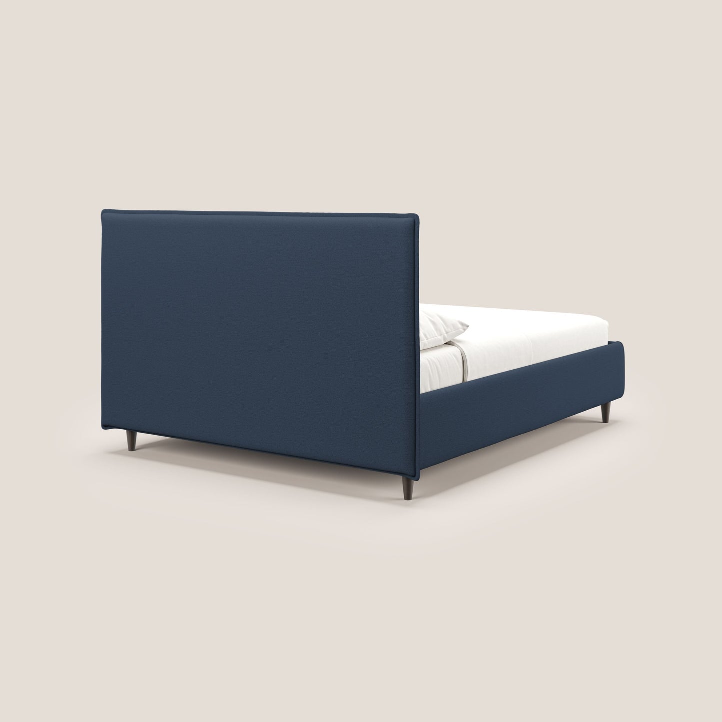 Hunter letto imbottito contenitore sfoderabile in tessuto impermeabile fiammato T19 blu 