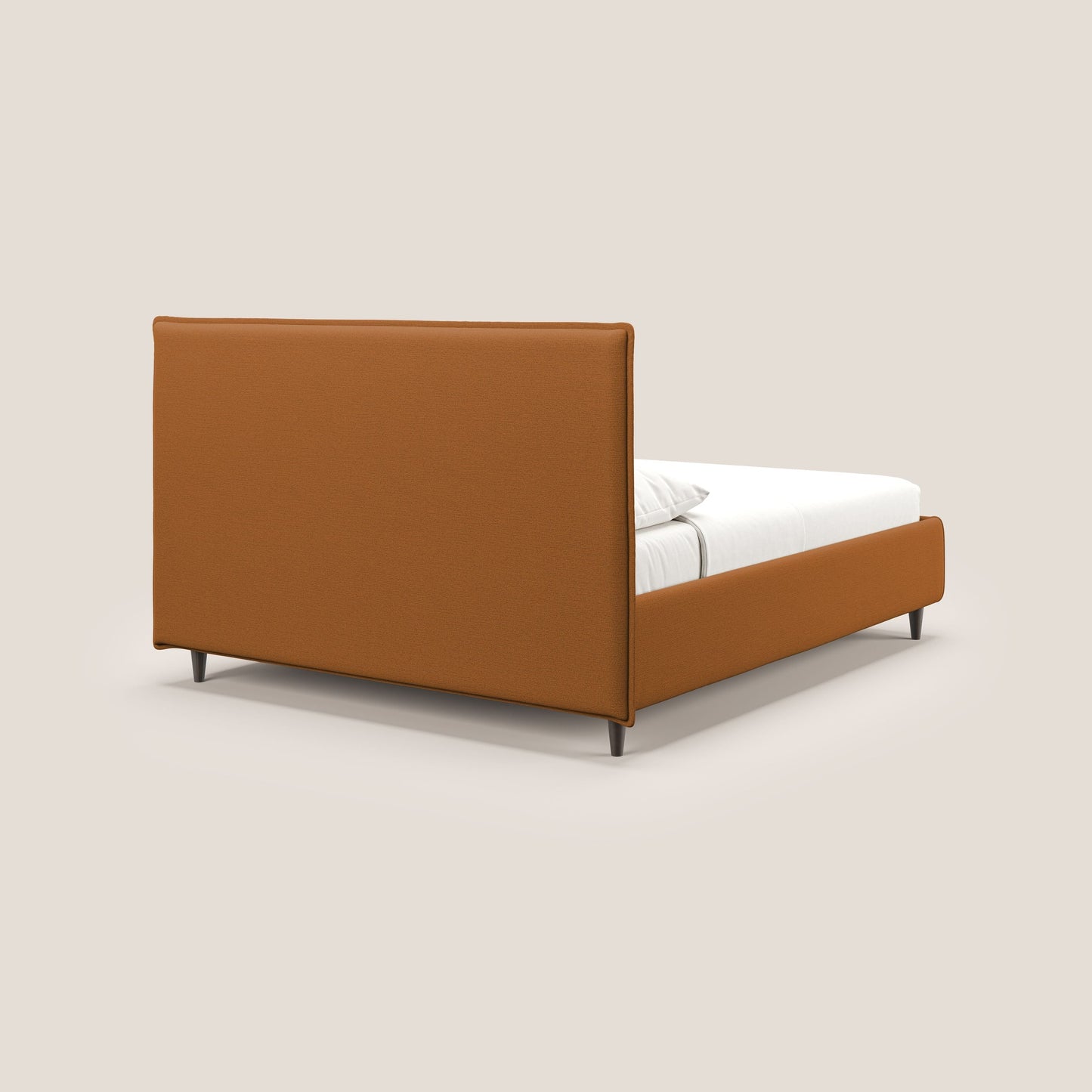 Hunter letto imbottito contenitore sfoderabile in tessuto impermeabile fiammato T19 arancio 