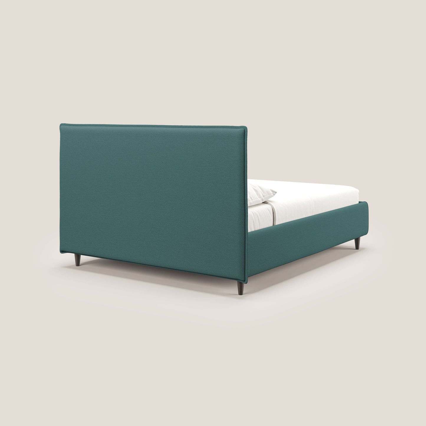 Hunter letto imbottito contenitore sfoderabile in tessuto impermeabile fiammato T19 petrolio 