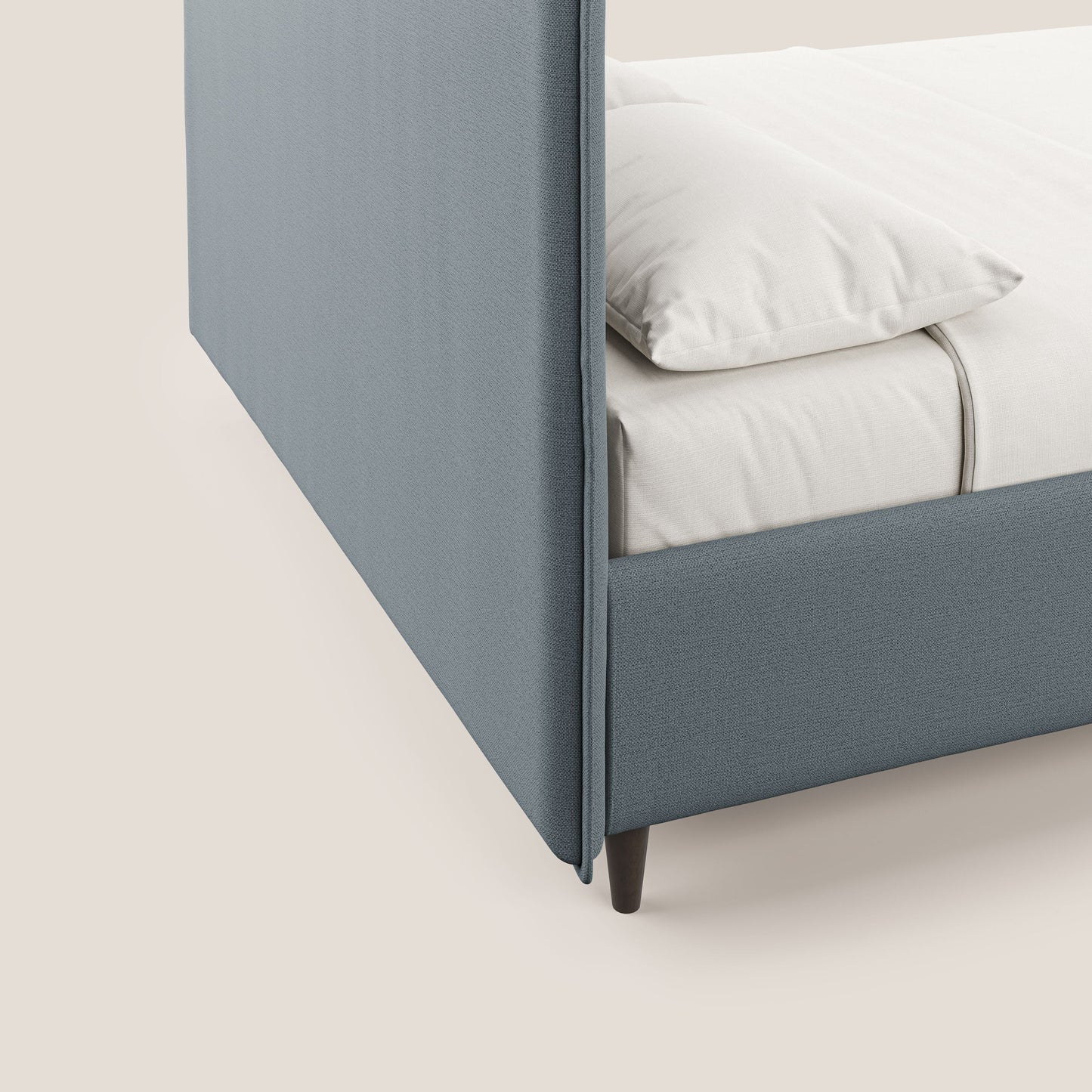 Hunter letto imbottito contenitore sfoderabile in tessuto impermeabile fiammato T19 carta da zucchero 