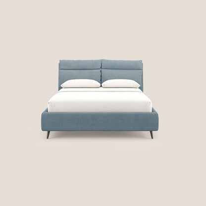 Jerry letto imbottito contenitore e cuscini reclinabili in tessuto smacchiabile T17 carta da zucchero 