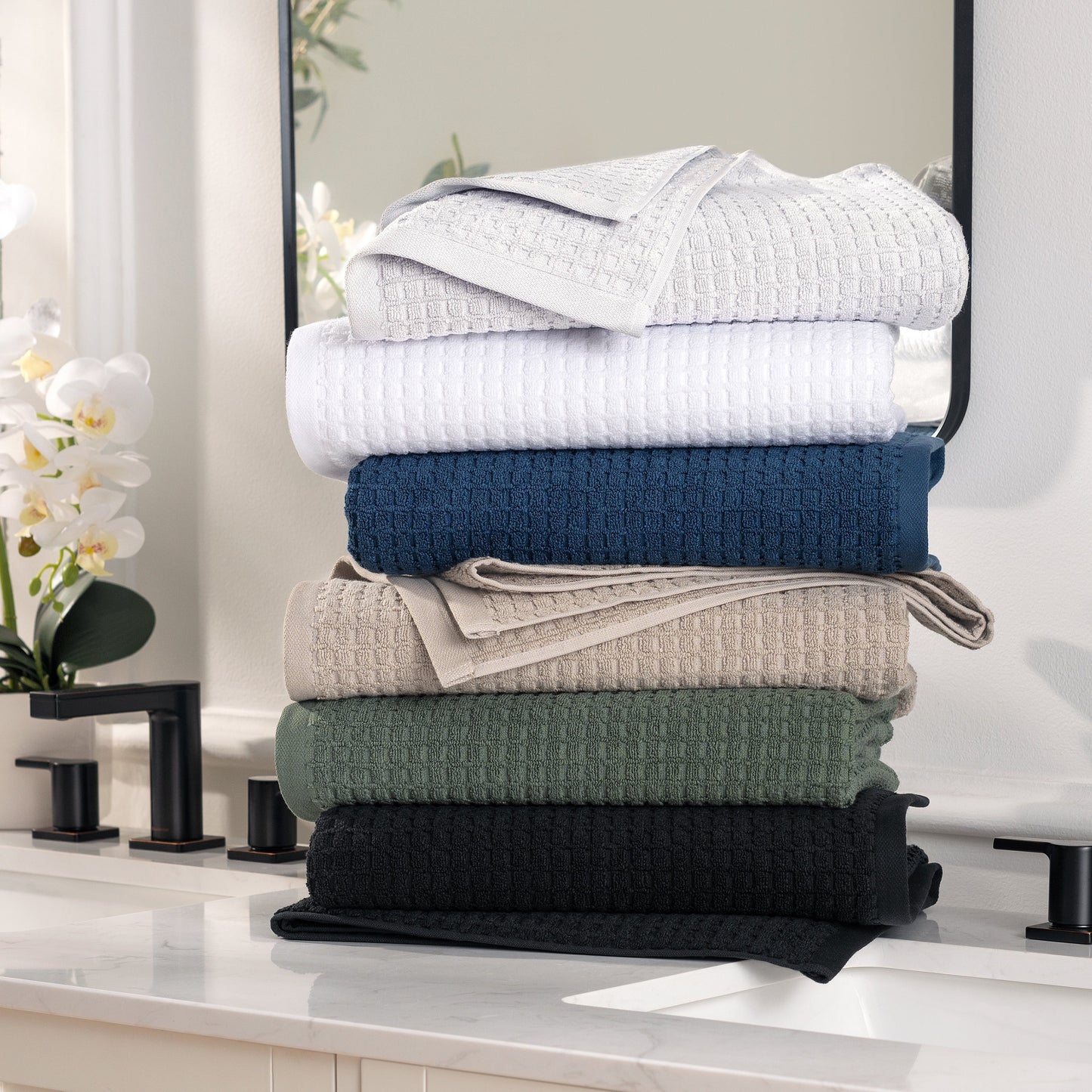 DKNY Quick Dry 6-pc Towel Set
