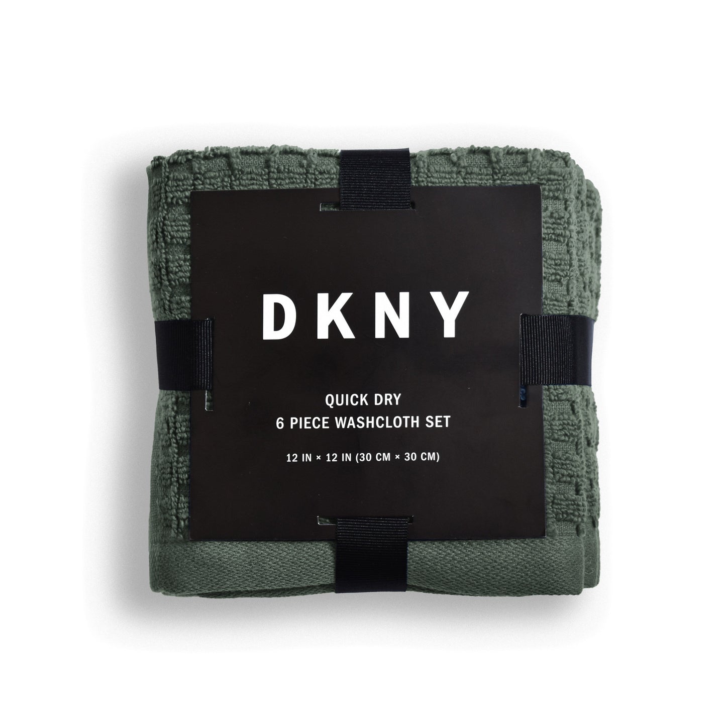 DKNY Quick Dry 6-pc Wash Cloth Set - Towel Multipack