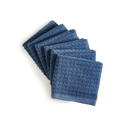 DKNY Quick Dry 6-pc Wash Cloth Set - Towel Multipack