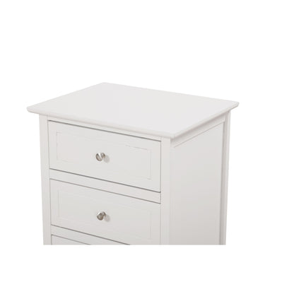 Daniel 3-drawer Transitional Wooden Nightstand