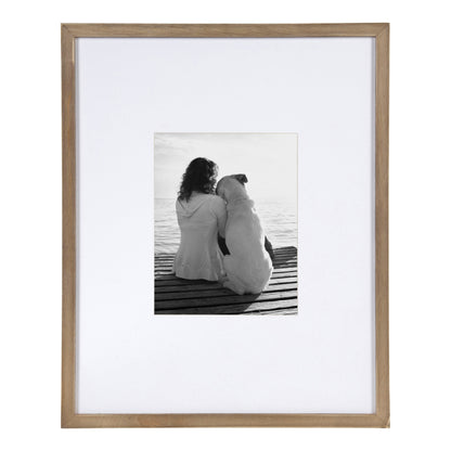 DesignOvation Gallery Wood Wall Picture Frame, Set of 2