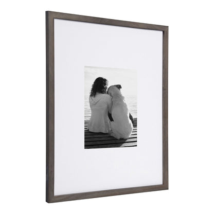 DesignOvation Gallery Wood Wall Picture Frame, Set of 2