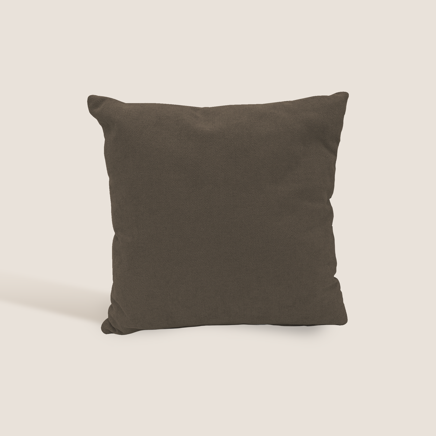 Destiny cuscino disponibile in diversi colori realizzato in tessuto morbido impermeabile T02 marrone