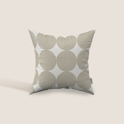 Dot cuscini geometrici disponibile in diversi colori in tessuto Idrorepellente beige 
