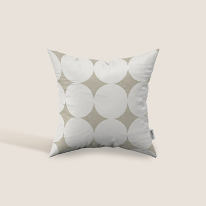 Dot cuscini geometrici disponibile in diversi colori in tessuto Idrorepellente bianco 