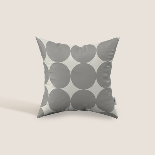 Dot cuscini geometrici disponibile in diversi colori in tessuto Idrorepellente grigio 