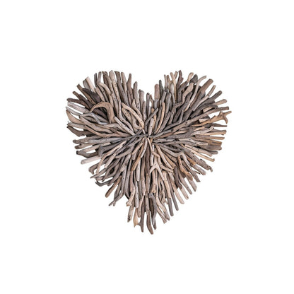 Driftwood Heart Shaped Wall Decor