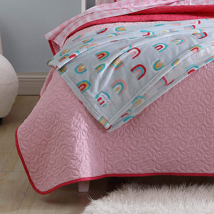 Eddie Bauer Kids Garden Pink Quilt Set