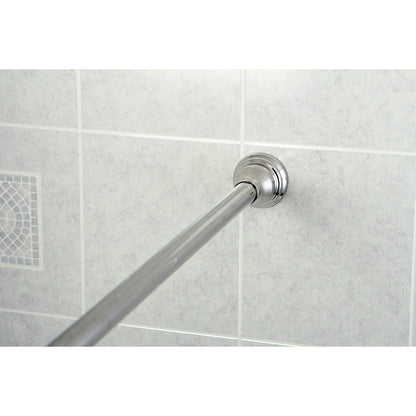 Edenscape 60-Inch to 72-Inch Adjustable Shower Curtain Rod - Polished Chrome