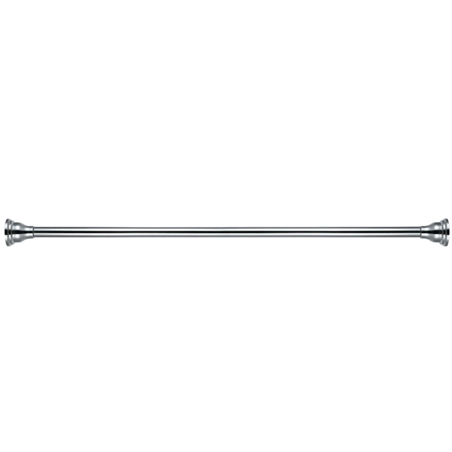 Edenscape 60-Inch to 72-Inch Adjustable Shower Curtain Rod - Polished Chrome