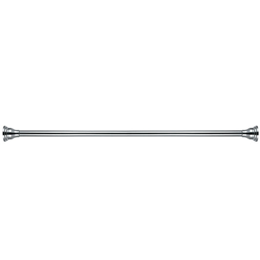 Edenscape 60-Inch to 72-Inch Adjustable Shower Curtain Rod - Polished Chrome