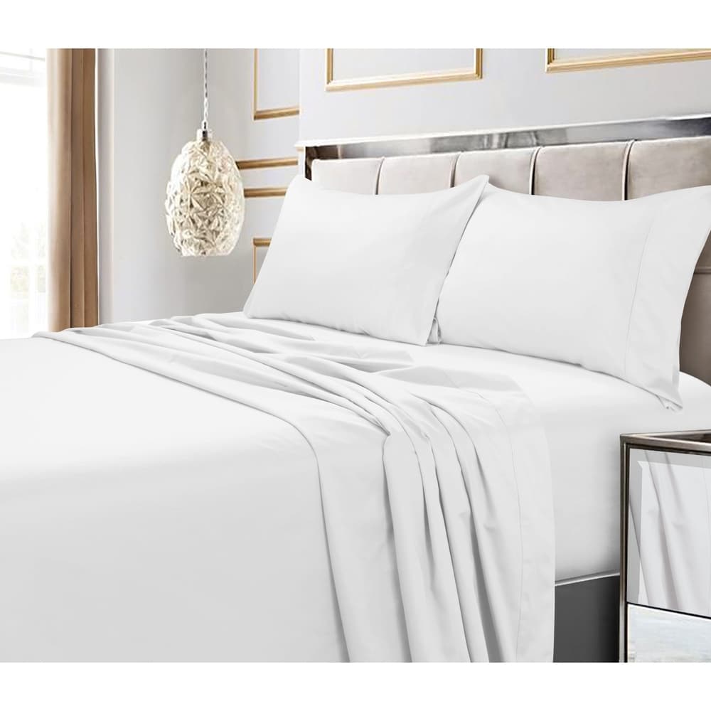 Egyptian Cotton 600 Thread Count Pillowcase Set (Set of 2)