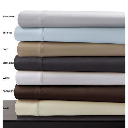 Egyptian Cotton 600 Thread Count Pillowcase Set (Set of 2)