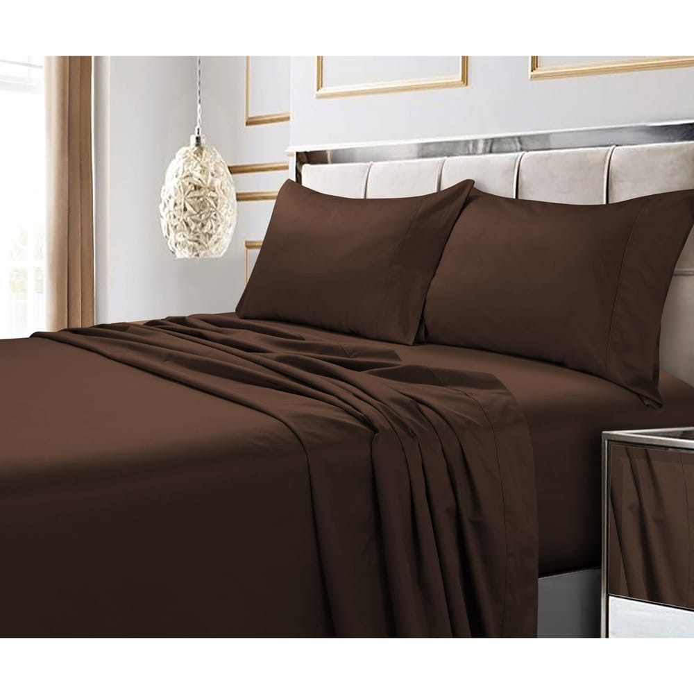 Egyptian Cotton 600 Thread Count Pillowcase Set (Set of 2)
