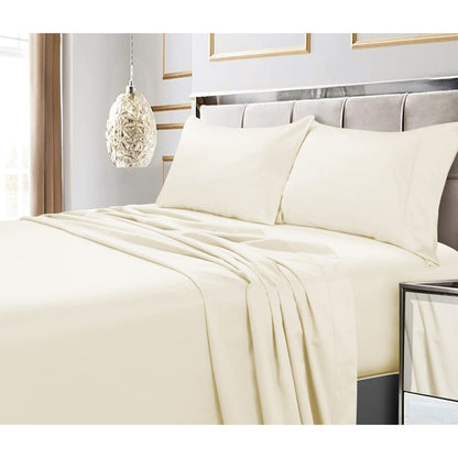 Egyptian Cotton 600 Thread Count Pillowcase Set (Set of 2)