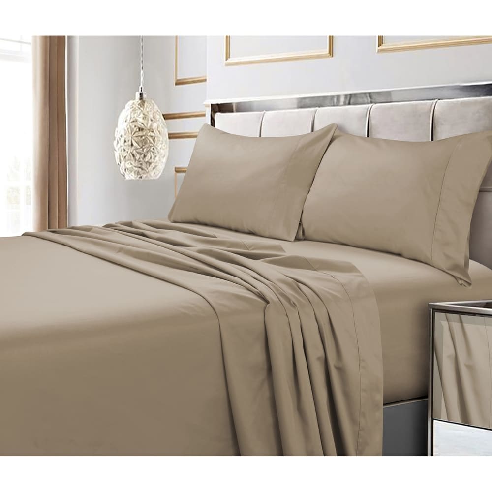 Egyptian Cotton 600 Thread Count Pillowcase Set (Set of 2)