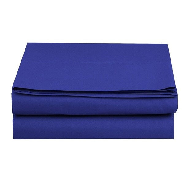 Elegant Comfort Super Soft and Wrinkle-Free Flat Sheet 100% HYPOALLERGENIC