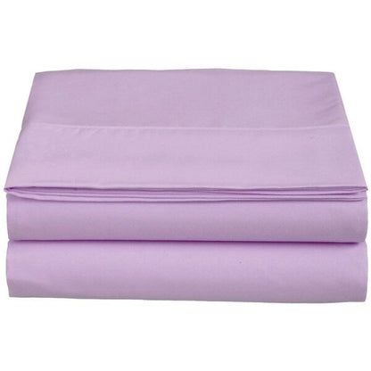 Elegant Comfort Super Soft and Wrinkle-Free Flat Sheet 100% HYPOALLERGENIC