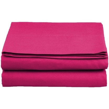 Elegant Comfort Super Soft and Wrinkle-Free Flat Sheet 100% HYPOALLERGENIC