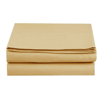 Elegant Comfort Super Soft and Wrinkle-Free Flat Sheet 100% HYPOALLERGENIC