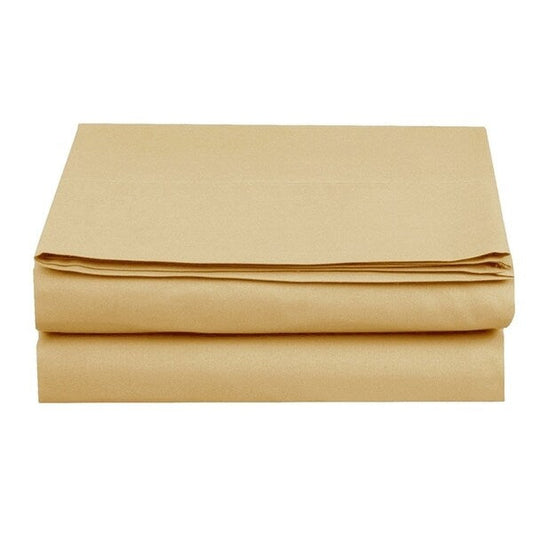 Elegant Comfort Super Soft and Wrinkle-Free Flat Sheet 100% HYPOALLERGENIC