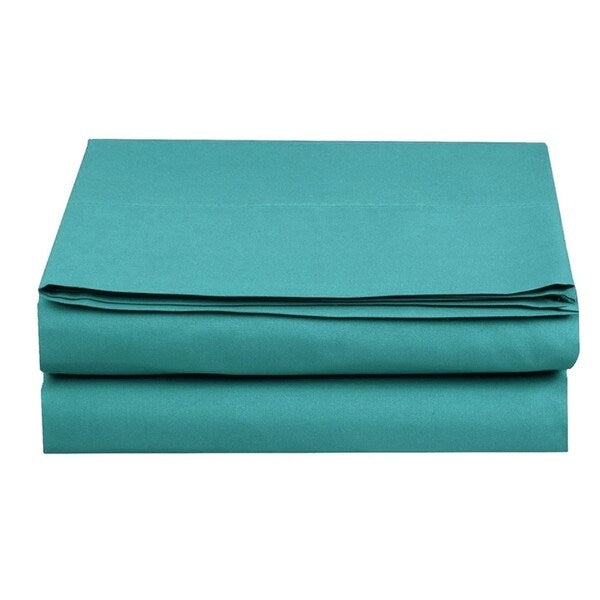 Elegant Comfort Super Soft and Wrinkle-Free Flat Sheet 100% HYPOALLERGENIC