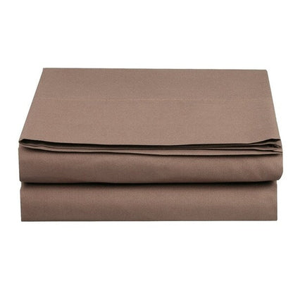 Elegant Comfort Super Soft and Wrinkle-Free Flat Sheet 100% HYPOALLERGENIC