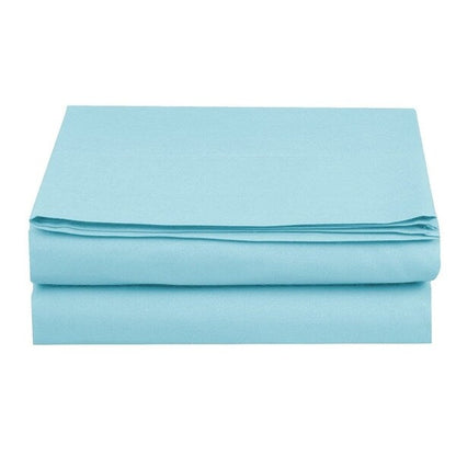 Elegant Comfort Super Soft and Wrinkle-Free Flat Sheet 100% HYPOALLERGENIC