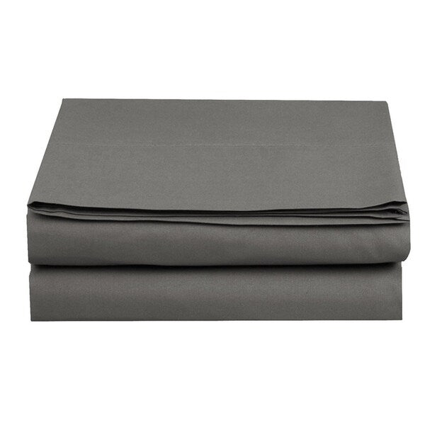 Elegant Comfort Super Soft and Wrinkle-Free Flat Sheet 100% HYPOALLERGENIC