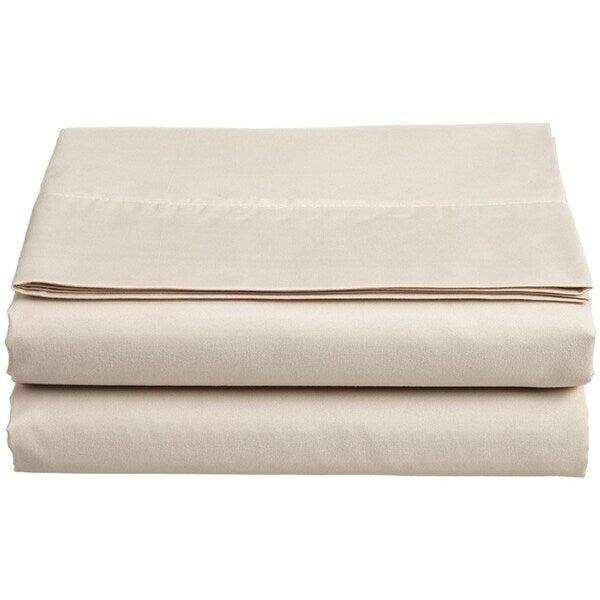 Elegant Comfort Super Soft and Wrinkle-Free Flat Sheet 100% HYPOALLERGENIC